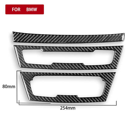 For BMW X1 F48/X2 F39 3pcs /Set Right-Hand Drive Radio + Air Conditioning Panel Sticker, Right-Hand Drive