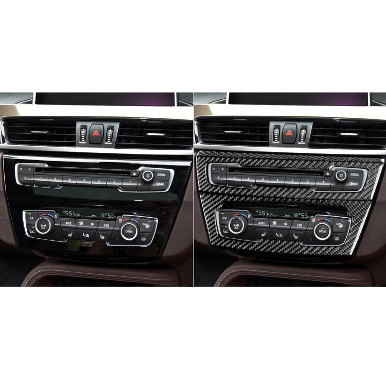 For BMW X1 F48/X2 F39 3pcs /Set Right-Hand Drive Radio + Air Conditioning Panel Sticker, Right-Hand Drive