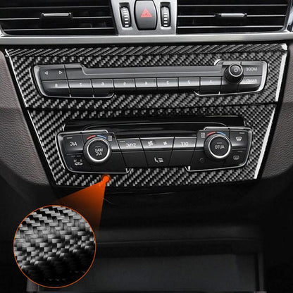 For BMW X1 F48/X2 F39 3pcs /Set Right-Hand Drive Radio + Air Conditioning Panel Sticker, Right-Hand Drive