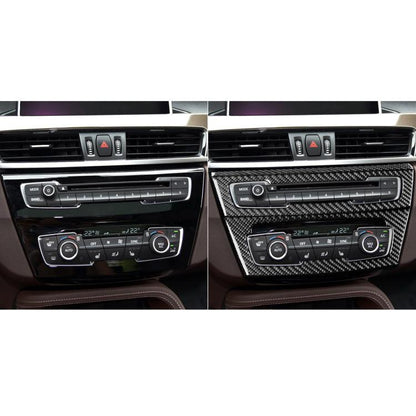 For BMW X1 F48/X2 F39 3pcs /Set Left-Hand Drive Radio + Air Conditioning Panel Sticker, Left-Hand Drive
