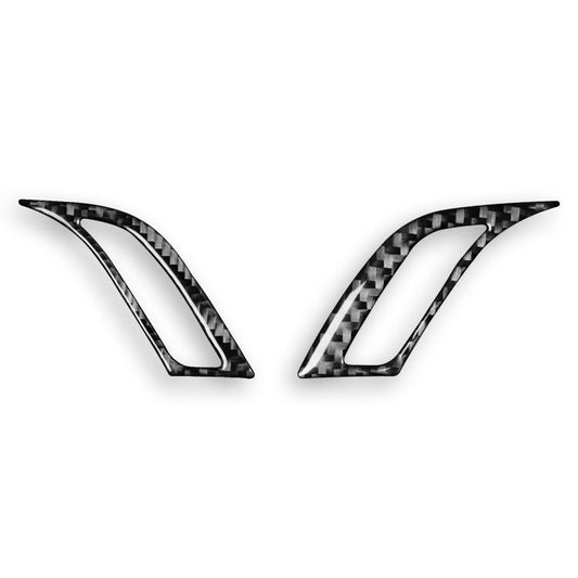 For BMW X1 F48/X2 F39 2pcs /Set Left-Hand Drive Dashboard Air Conditioner Air Vent Knob Sticker, Left-Hand Drive