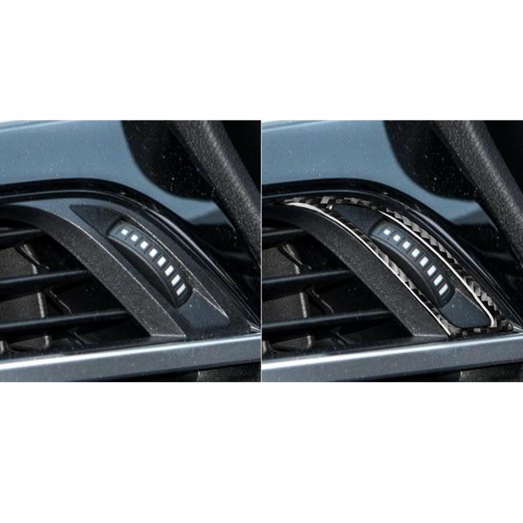 For BMW X1 F48/X2 F39 2pcs /Set Left-Hand Drive Dashboard Air Conditioner Air Vent Knob Sticker, Left-Hand Drive