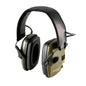Noise-cancelling Headphones Noise-isolating Earmuffs For Outdoor Work, Green, Black