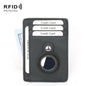 TQ-319 Anti-Theft Anti-Lost Tracker Leather Card Holder For AirTag, Style:, Carbon Fiber (Black), Carbon Fiber (Brown), Flat Pattern (Black), Flat Pattern (Brown), Leather Flat Pattern (Black)