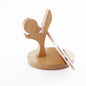 Wooden Mobile Phone Bracket Beech Lazy Mobile Phone Holder,Style:, Pony, Kung Fu, Staunch, Little Deer With Antlers, Elephants, Puppy, Golden Retriever, Piggy