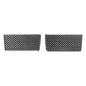 For Chevrolet Corvette C8 2pcs /Set Vanity Mirror Panel Sticker
