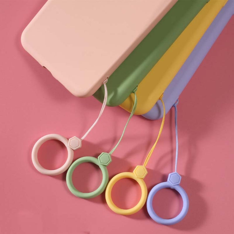 10 PCS Silicone Ring Mobile Phone Lanyard Water Bottle Anti-fall Pendant, Midnight Blue, Clove Purple, Vitality Red, Lemon Yellow, Classic Black, Matcha Green, Sand Pink, Lavender Gray, Dark Night Green, White, Tea Red, Coral Orange