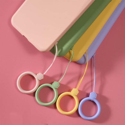 10 PCS Silicone Ring Mobile Phone Lanyard Water Bottle Anti-fall Pendant, Midnight Blue, Clove Purple, Vitality Red, Lemon Yellow, Classic Black, Matcha Green, Sand Pink, Lavender Gray, Dark Night Green, White, Tea Red, Coral Orange