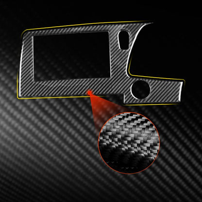 For Chevrolet Corvette C8 Right-Hand Drive Central Control Screen Frame Sticker, Right-Hand Drive