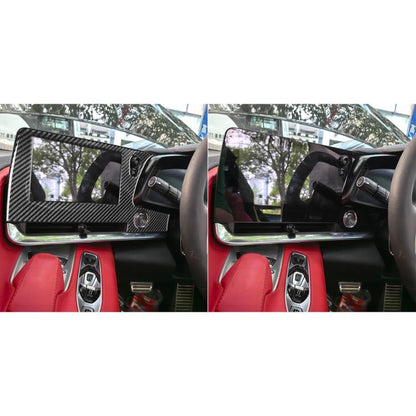 For Chevrolet Corvette C8 Right-Hand Drive Central Control Screen Frame Sticker, Right-Hand Drive