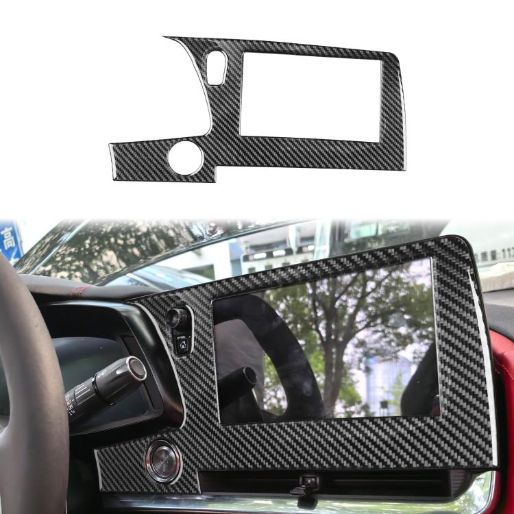 For Chevrolet Corvette C8 Left-Hand Drive Central Control Screen Frame Sticker, Left-Hand Drive