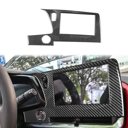 For Chevrolet Corvette C8 Left-Hand Drive Central Control Screen Frame Sticker, Left-Hand Drive