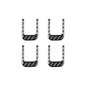 For Chevrolet Corvette C8 4pcs /Set Sun Visor Decorative Sticker