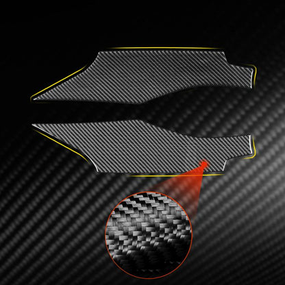 For Chevrolet Corvette C8 2pcs /Set Door Panel Decorative Sticker