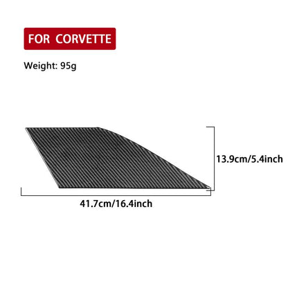For Chevrolet Corvette C8 Left-Hand Drive Front Storage Vent Sticker, Left-Hand Drive