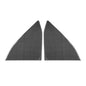 For Chevrolet Corvette C8 2pcs /Set Rear Triangle Window Decoration Sticker