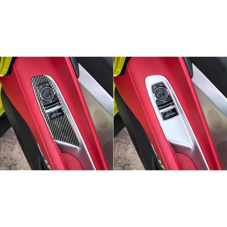 For Chevrolet Corvette C8 2pcs /Set Right-Hand Drive Lift Button Decorative Sticker, Right-Hand Drive