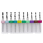 10 In 1 PCB Tungsten Steel Drill Bits Carving Miniature Drill Bits, Size:, 2.1-3.0mm, 0.1-1mm, 0.6-1.5mm, 1.1-2mm, 1.5-2.4mm