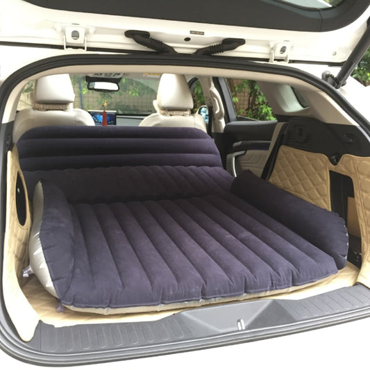 ZQ-418 SUV Rear Trunk Inflatable Bed Cushion Travel Universal Air Bed, Blue Black