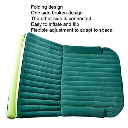 ZQ-418 SUV Rear Trunk Inflatable Bed Cushion Travel Universal Air Bed, Blue Black