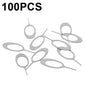 100 PCS Universal Thickened and Hardened Steel Phone Card Removal Pin, 100 PCS Style 1, 100 PCS Style 2, 100 PCS Style 3, 100 PCS Style 4