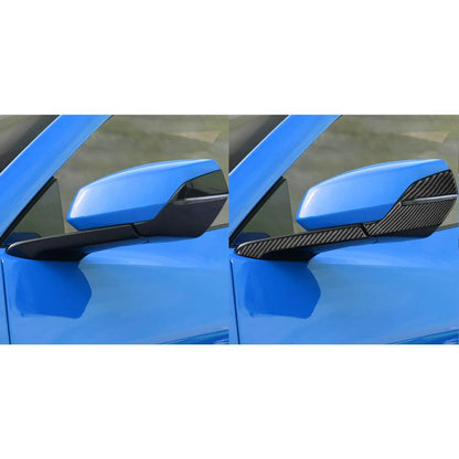 For Chevrolet Corvette C8 4pcs /Set Left-Hand Drive Rearview Mirror Anti-Scratch Stickers, Left-Hand Drive