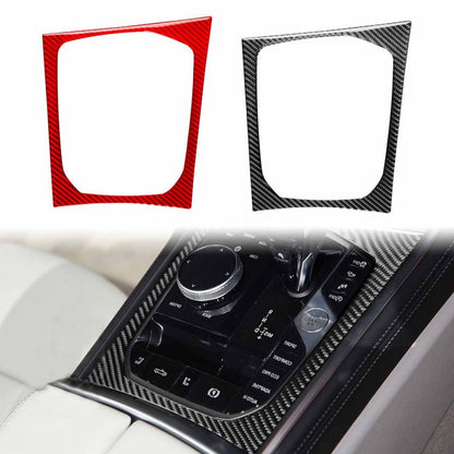 For 2019-2024 BMW 8 Series G14 Right-Hand Drive Central Control Shift Panel Frame Sticker, Right-Hand Drive