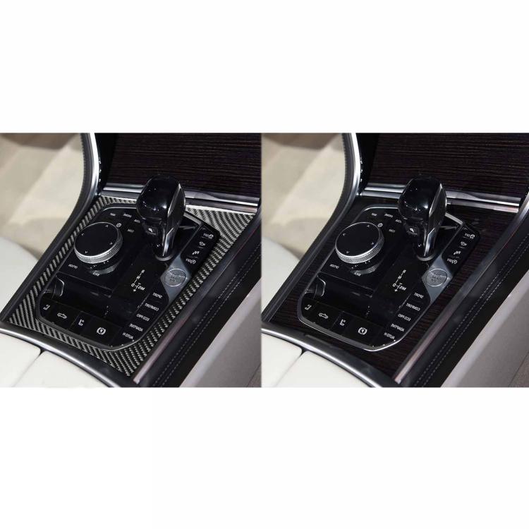 For 2019-2024 BMW 8 Series G14 Right-Hand Drive Central Control Shift Panel Frame Sticker, Right-Hand Drive
