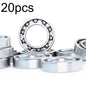 20pcs Miniature Ball Bearings, MR63ZZ Bearing 3x6x2.5mm, MR63 Open Bearing  3x6x2mm