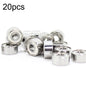 20pcs 3x8x4mm Miniature Bearing Money Dot Machine Motor Air Conditioning Fishing Gear Special Bearing, 693ZZ
