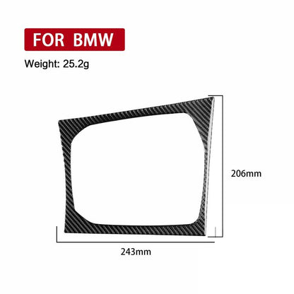 For 2019-2024 BMW 8 Series G14 Left-Hand Drive Central Control Shift Panel Frame Sticker, Left-Hand Drive