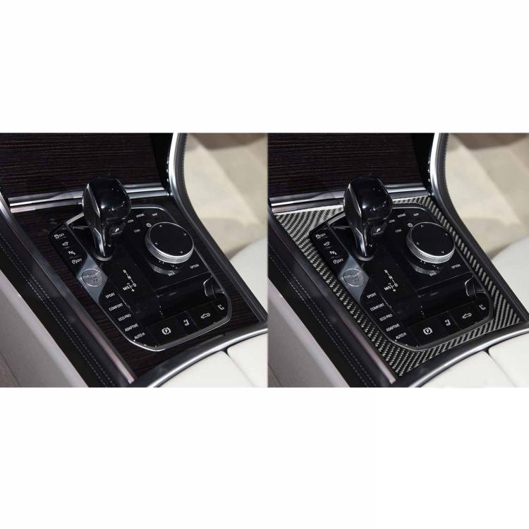 For 2019-2024 BMW 8 Series G14 Left-Hand Drive Central Control Shift Panel Frame Sticker, Left-Hand Drive