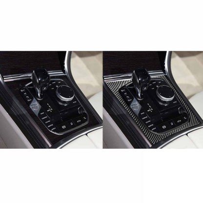 For 2019-2024 BMW 8 Series G14 Left-Hand Drive Central Control Shift Panel Frame Sticker, Left-Hand Drive