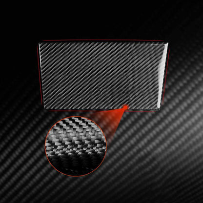 For 2019-2024 BMW 8 Series G14 Right-hand Drive Central Control Storage Box Sliding Panel Sticker, Right-hand Drive