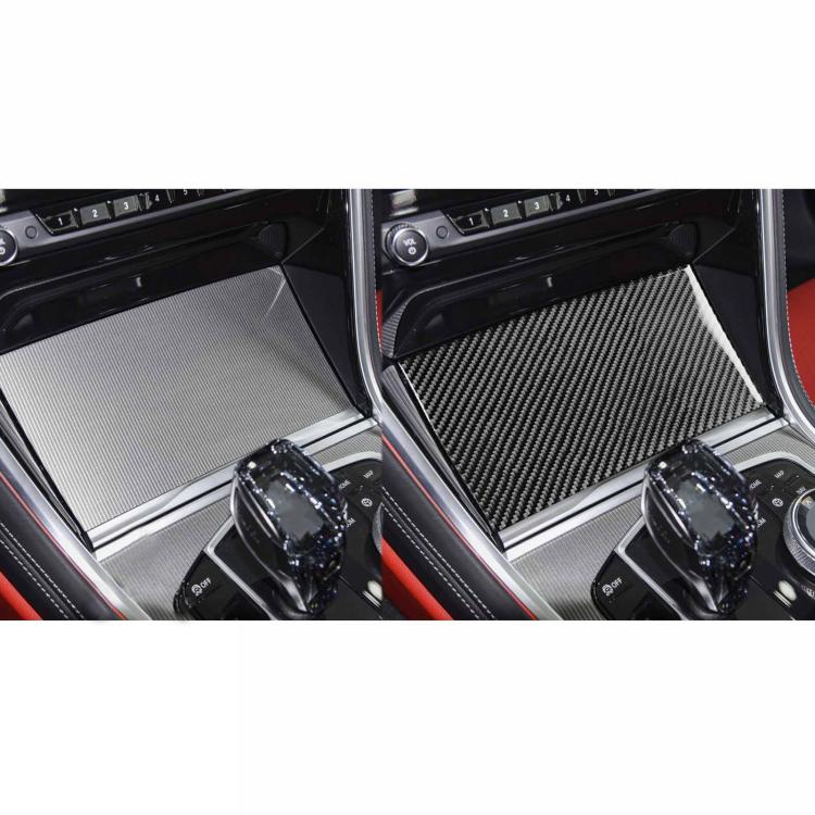 For 2019-2024 BMW 8 Series G14 Right-hand Drive Central Control Storage Box Sliding Panel Sticker, Right-hand Drive