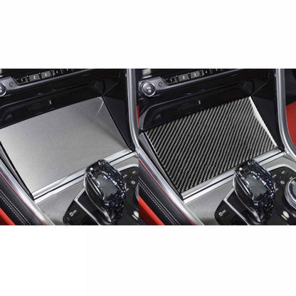 For 2019-2024 BMW 8 Series G14 Right-hand Drive Central Control Storage Box Sliding Panel Sticker, Right-hand Drive