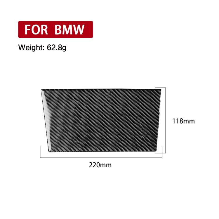 For 2019-2024 BMW 8 Series G14 Left-hand Drive Central Control Storage Box Sliding Panel Sticker, Left-hand Drive