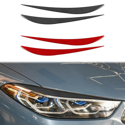For 2019-2024 BMW 8 Series G14 2pcs /Set Universal Headlight Eyebrow Sticker