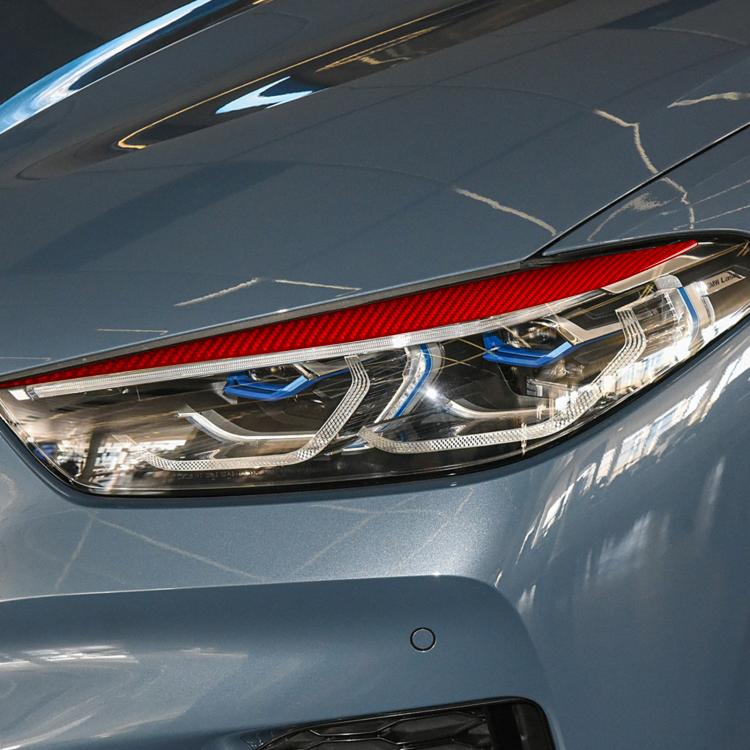 For 2019-2024 BMW 8 Series G14 2pcs /Set Universal Headlight Eyebrow Sticker