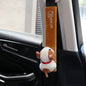 002 Cute Cartoon Thicked Seat Belt Anti-Strangled Protective Cushion, Length:, 30.5cm (Brown Dog), 30.5cm (Beige Dog), 30.5cm (Gray Cat), 30.5cm (Pink Cat), 30.5cm (Gray Fox), 30.5cm (Bear), 23cm (Brown Dog), 23cm (Beige Dog), 23cm (Gray Cat)����������...