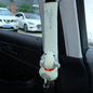 002 Cute Cartoon Thicked Seat Belt Anti-Strangled Protective Cushion, Length:, 30.5cm (Brown Dog), 30.5cm (Beige Dog), 30.5cm (Gray Cat), 30.5cm (Pink Cat), 30.5cm (Gray Fox), 30.5cm (Bear), 23cm (Brown Dog), 23cm (Beige Dog), 23cm (Gray Cat)����������...