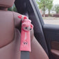 002 Cute Cartoon Thicked Seat Belt Anti-Strangled Protective Cushion, Length:, 30.5cm (Brown Dog), 30.5cm (Beige Dog), 30.5cm (Gray Cat), 30.5cm (Pink Cat), 30.5cm (Gray Fox), 30.5cm (Bear), 23cm (Brown Dog), 23cm (Beige Dog), 23cm (Gray Cat)����������...