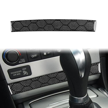 For Infiniti G37/G25/Q60 CD Panel Lower Decorative Strip Sticker