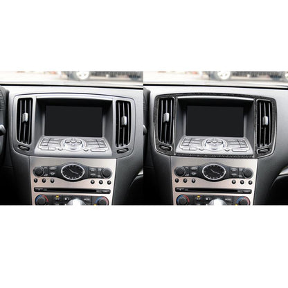 For Infiniti G35/G37/G25/Q60 2pcs/ Set Universal Central Air Outlet Sticker For Left And Right Drive