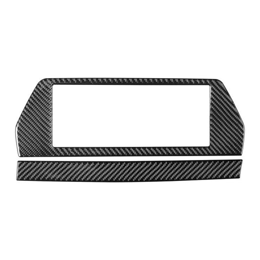 For 2019-2024 BMW 8 Series G14 Right-hand Drive 2pcs /Set Navigation Screen Frame Sticker, Right-hand Drive