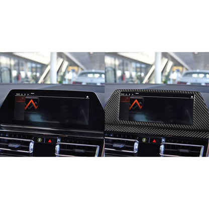 For 2019-2024 BMW 8 Series G14 Right-hand Drive 2pcs /Set Navigation Screen Frame Sticker, Right-hand Drive