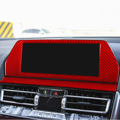 For 2019-2024 BMW 8 Series G14 Right-hand Drive 2pcs /Set Navigation Screen Frame Sticker, Right-hand Drive