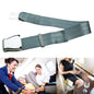 Two Point Aircraft Buckle Adjustable Seat Belt Extended Band, Aircraft Buckle Seat Belt(Black), Aircraft Buckle Seat Belt(Gray)