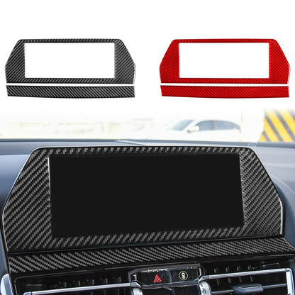 For 2019-2024 BMW 8 Series G14 Left-hand Drive 2pcs /Set Navigation Screen Frame Sticker, Left-hand Drive