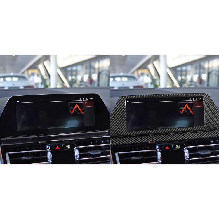 For 2019-2024 BMW 8 Series G14 Left-hand Drive 2pcs /Set Navigation Screen Frame Sticker, Left-hand Drive